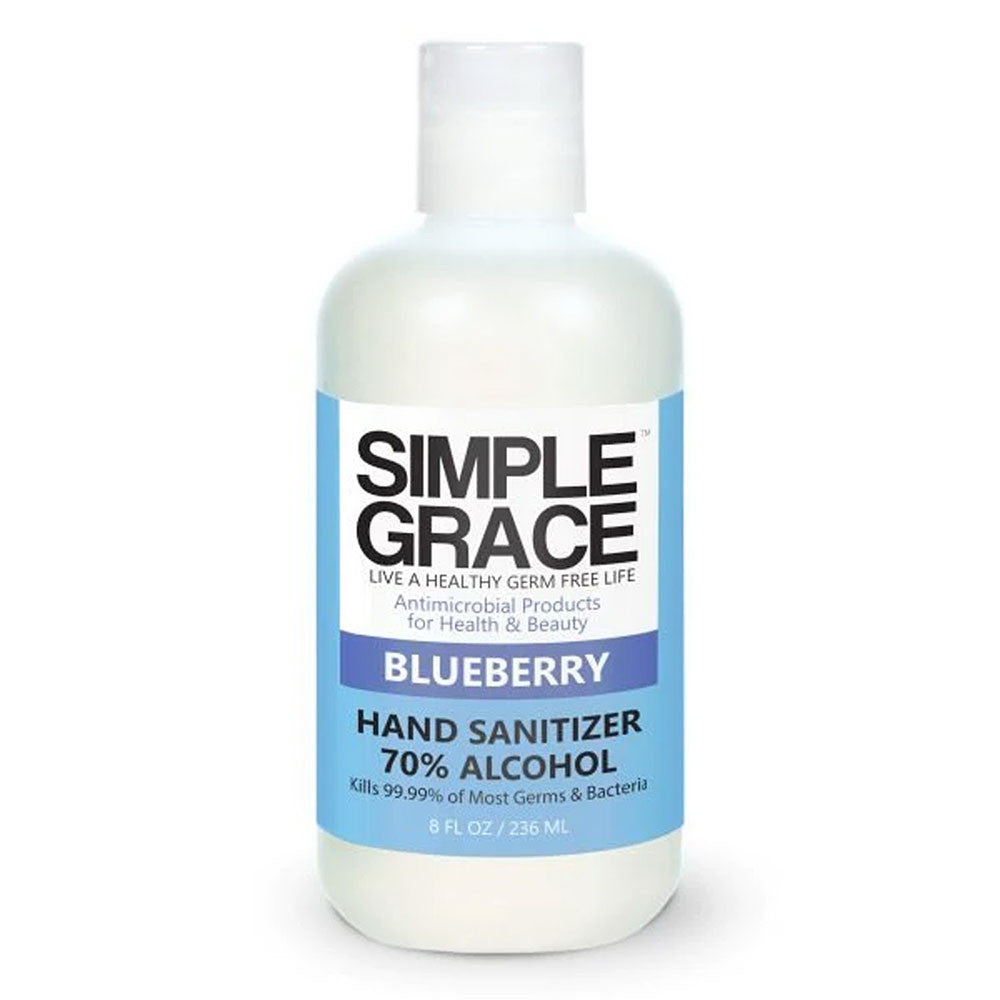Simple Grace Blueberry Hand Sanitizer, 8 Oz